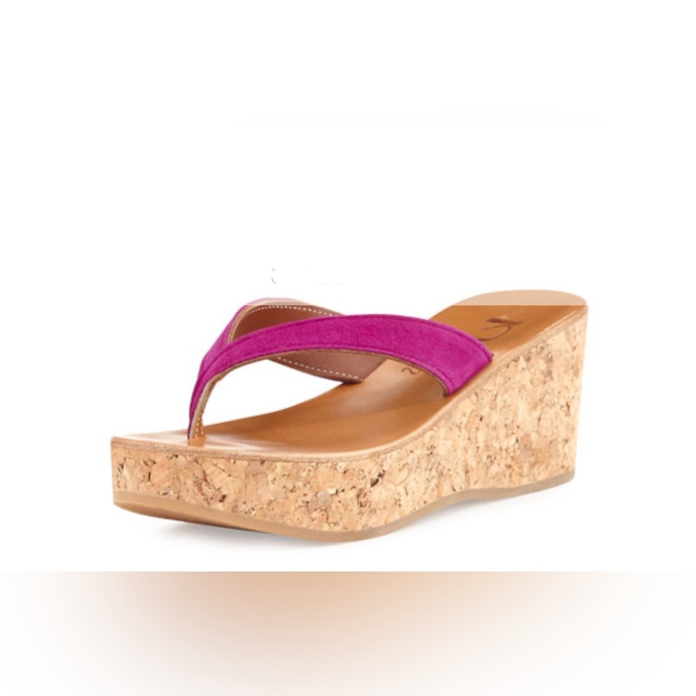 K. Jacques diorite wedge sandals